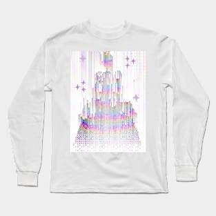 Rainbow Pixel Princess Long Sleeve T-Shirt